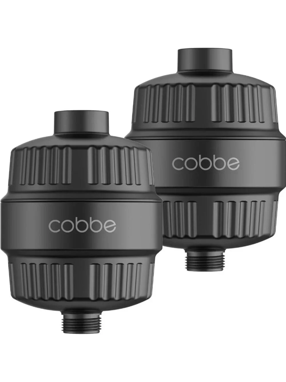 High Output Shower Filter 2 Pack - 99% Removal for Hard Water, Chlorine & Heavy